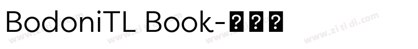 BodoniTL Book字体转换 BodoniTL Book字体转换